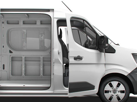 Інтер'єр Nissan Interstar L2H2 Van HQ 2024 3D Модель