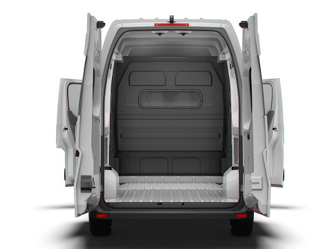 Nissan Interstar L2H3 CrewCab Van HQ Interior 2024 3D-Modell