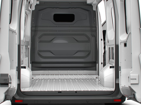 Nissan Interstar L2H3 Van HQ Interior 2024 3D Модель