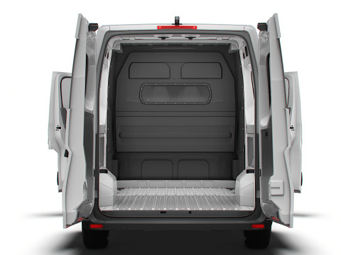 Nissan Interstar L3H2 CrewCab Van HQ Interior 2024 3Dモデル