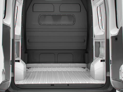 Nissan Interstar L3H2 CrewCab Van HQ Interior 2024 3Dモデル