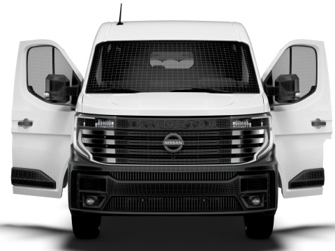 Nissan Interstar L3H2 Van HQ Interior 2024 3D Model