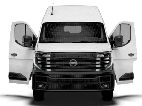 Nissan Interstar L3H3 Van HQ Interior 2024 3D Model