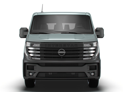 Nissan Interstar CrewCab L3 Chassis 2024 3D Model