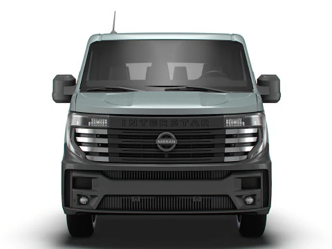 Nissan Interstar CrewCab L3 Chassis 2024 3D Model