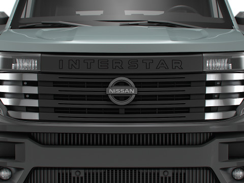 Nissan Interstar CrewCab L3 Chassis 2024 3D Model