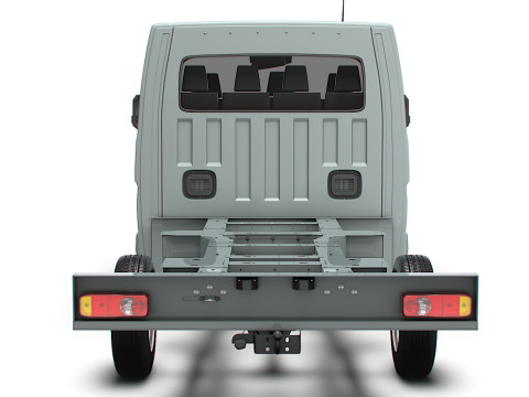 Nissan Interstar CrewCab L3 Chassis 2024 3D Model
