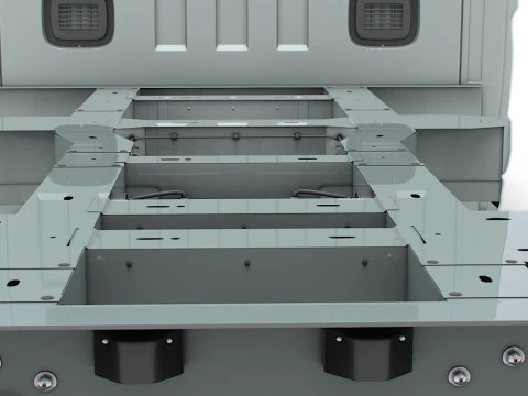 Nissan Interstar CrewCab L3 Chassis 2024 3D Model