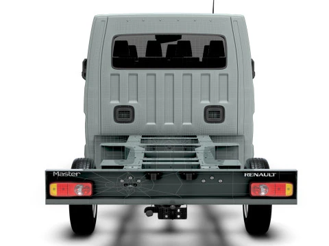Renault Master CrewCab L3 Chassis 2024 3D Model