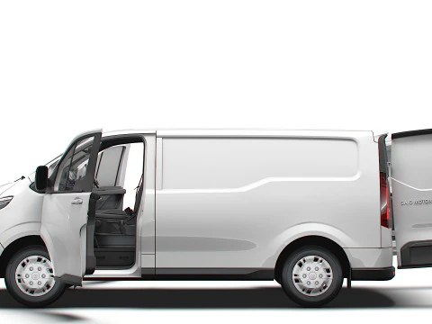 Maxus eDeliver 7 L1H1 HQ Interior 2024 3D Model