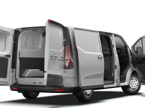 Maxus eDeliver 7 L1H1 HQ Interior 2024 3D Model