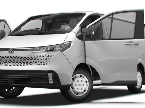 Maxus eDeliver 7 L1H1 HQ Interior 2024 3D Model