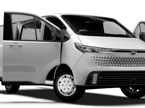 Maxus eDeliver 7 L1H1 HQ Interior 2024 3D Модель