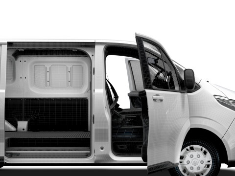 Maxus eDeliver 7 L1H1 HQ Interior 2024 3D Модель