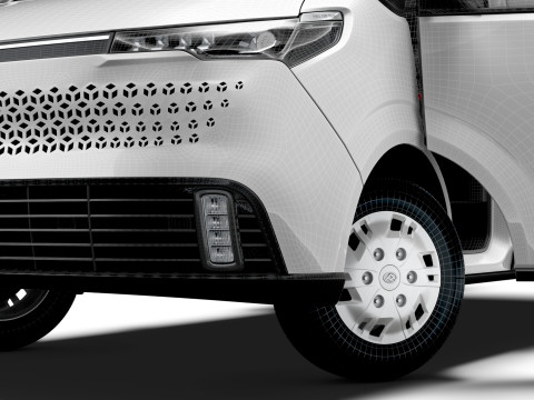 Maxus eDeliver 7 L1H1 HQ Interior 2024 3D Модель