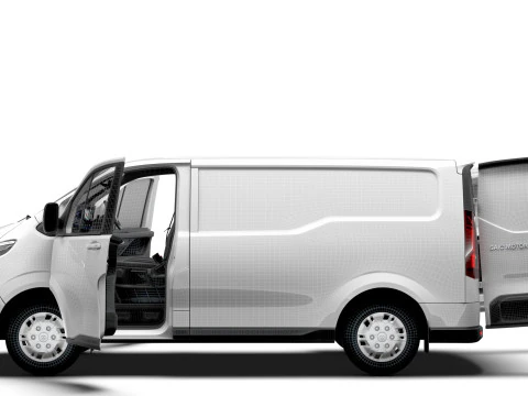 Maxus eDeliver 7 L1H1 HQ Interior 2024 3D Model