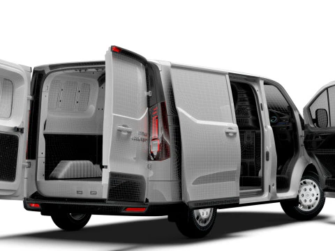Maxus eDeliver 7 L1H1 HQ Interior 2024 3D Model