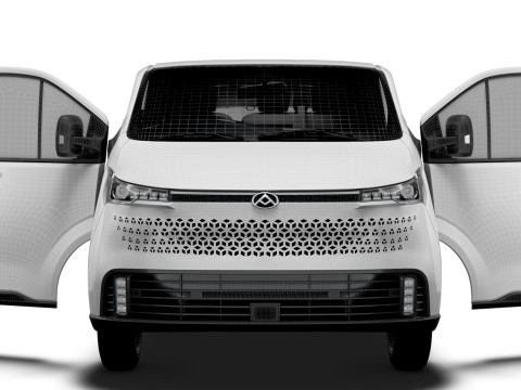 Maxus eDeliver 7 L1H1 HQ Interior 2024 3D Модель