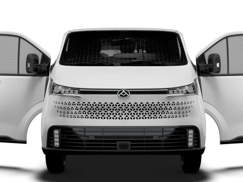 Maxus eDeliver 7 L1H1 HQ Interior 2024 3D Model