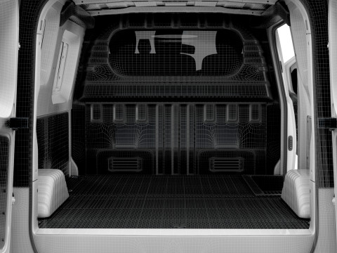 Maxus eDeliver 7 L1H1 HQ Interior 2024 3D Модель