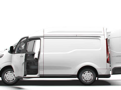 Maxus eDeliver 7 L1H2 HQ Interior 2024 Model 3D
