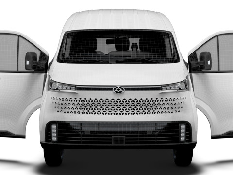 Maxus eDeliver 7 L1H2 HQ Interior 2024 Model 3D