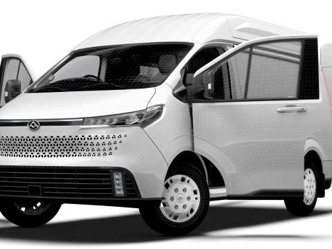 Maxus eDeliver 7 L1H2 HQ Interior 2024 Model 3D