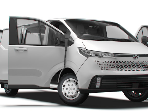 Maxus eDeliver 7 L2H1 HQ Interior 2024 3D Модель