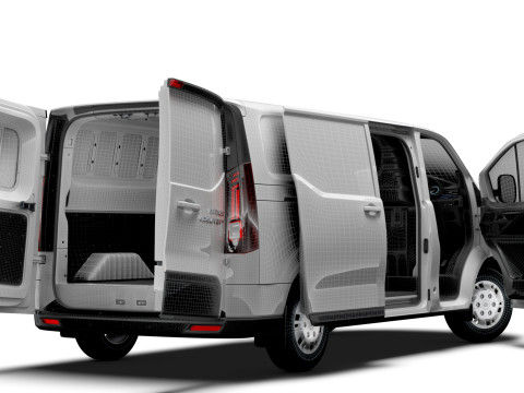 Maxus eDeliver 7 L2H1 HQ Interior 2024 3D Модель