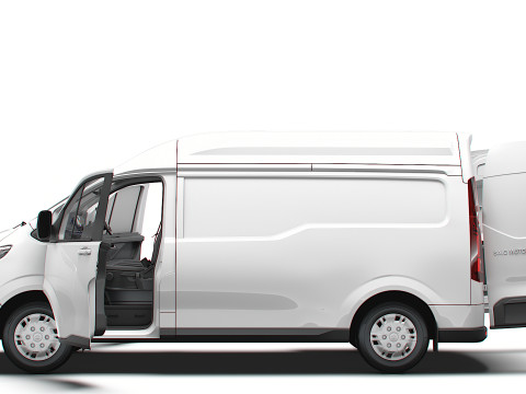 Maxus eDeliver 7 L2H2 HQ Interior 2024 Model 3D