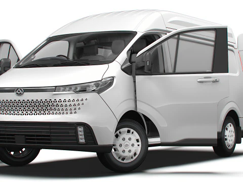 Maxus eDeliver 7 L2H2 HQ Interior 2024 3D Model