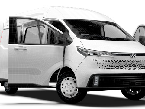 Maxus eDeliver 7 L2H2 HQ Interior 2024 Model 3D