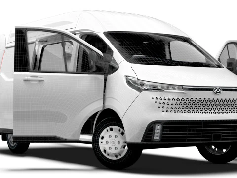 Maxus eDeliver 7 L2H2 HQ Interior 2024 3D Model