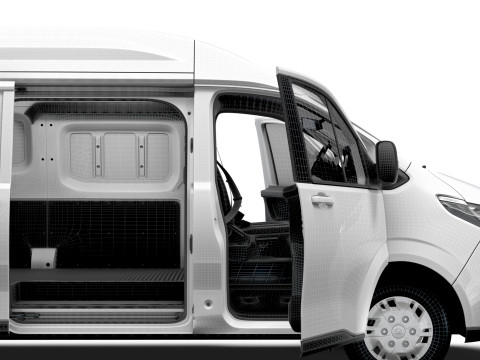 Maxus eDeliver 7 L2H2 HQ Interior 2024 Model 3D