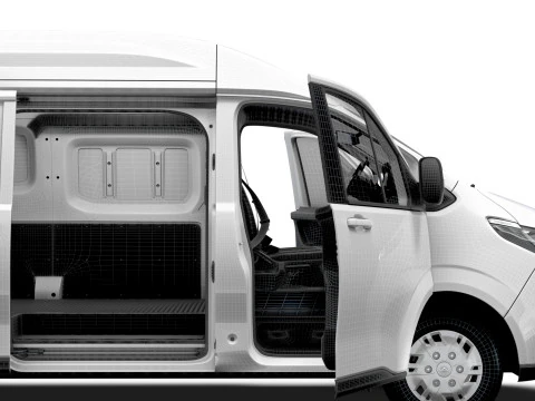Maxus eDeliver 7 L2H2 HQ Interior 2024 3D Model