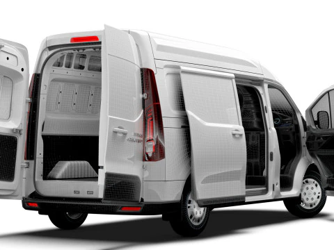 Maxus eDeliver 7 L2H2 HQ Interior 2024 3D Model