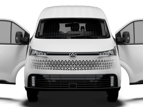 Maxus eDeliver 7 L2H2 HQ Interior 2024 Model 3D