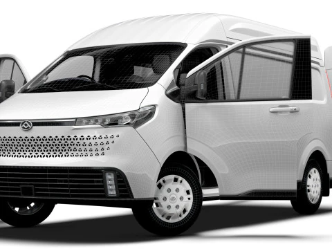 Maxus eDeliver 7 L2H2 HQ Interior 2024 3D Model
