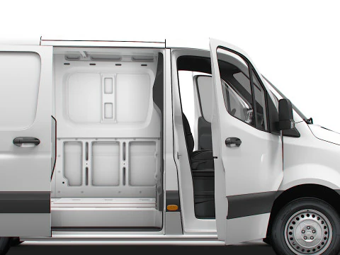 Wnętrze Freightliner Sprinter L1H1 FWD HQ 2024 Model 3D