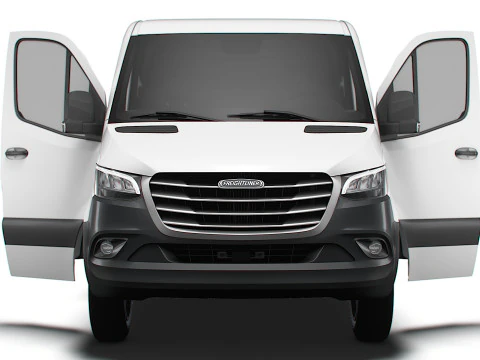 Wnętrze Freightliner Sprinter L1H1 FWD HQ 2024 Model 3D