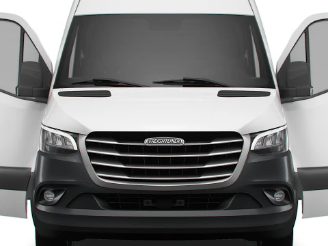 Wnętrze Freightliner Sprinter L1H1 FWD HQ 2024 Model 3D