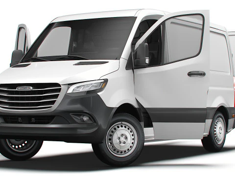 Wnętrze Freightliner Sprinter L1H1 FWD HQ 2024 Model 3D