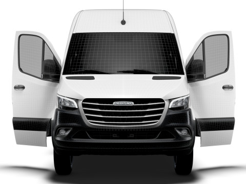 Freightliner Sprinter L1H2 FWD HQ Interior 2024 3D Model