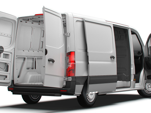 Freightliner Sprinter L2H1 FWD HQ Interior 2024 3D 모델