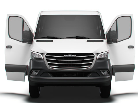 Freightliner Sprinter L2H1 FWD HQ Interior 2024 3D 모델
