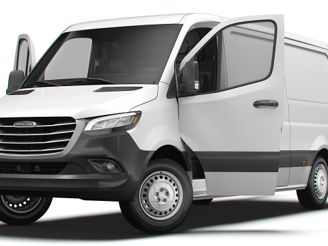 Freightliner Sprinter L2H1 FWD HQ Interior 2024 3D 모델