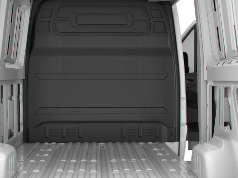 Freightliner Sprinter L2H1 FWD HQ Interior 2024 3D Model