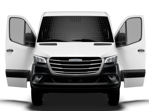 Freightliner Sprinter L2H1 FWD HQ Interior 2024 3D 모델