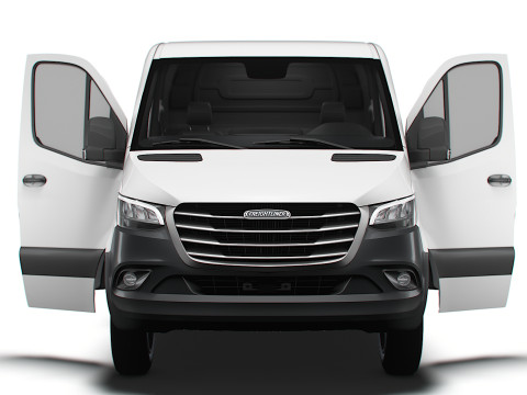 Freightliner Sprinter L2H1 RWD HQ Interior 2024 3D Модель