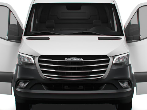 Freightliner Sprinter L2H1 RWD HQ Interior 2024 3D Модель